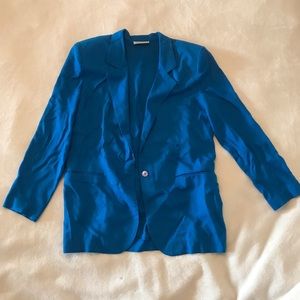 Blue blazer size 7